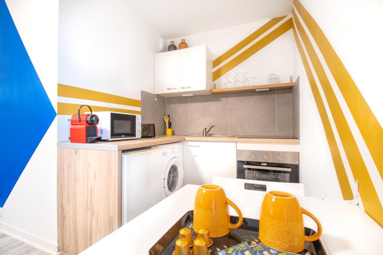 Charmant T2 Sur Ile De Nantes Avec Parking Et Balcon Eksteriør bilde