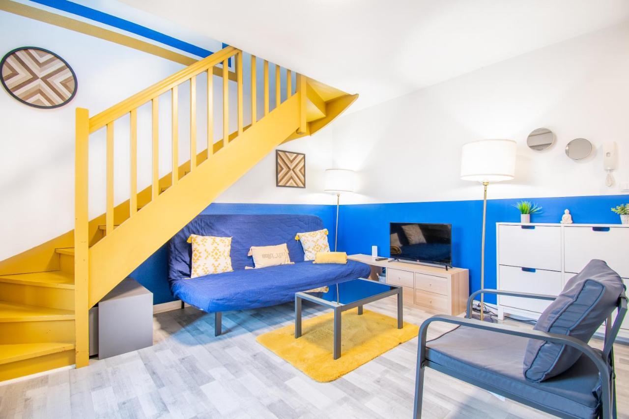 Charmant T2 Sur Ile De Nantes Avec Parking Et Balcon Eksteriør bilde